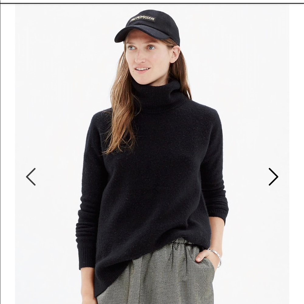 Madewell The Always Turtleneck Sweater - Black
